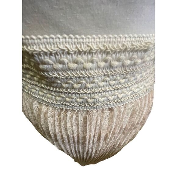 Channa Champagne Lace Fully Lined Pleated Midi/Maxi Skirt NWOT - Picture 13 of 16